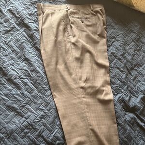 Men's Elegant Brown Dress Pants